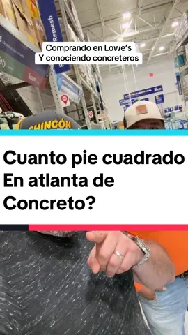 Comprando materiales y me  encuentro con este compadre concretero de atlanta. Ve hasta el final ##construccion #construccion #eventosatlanta #concretero