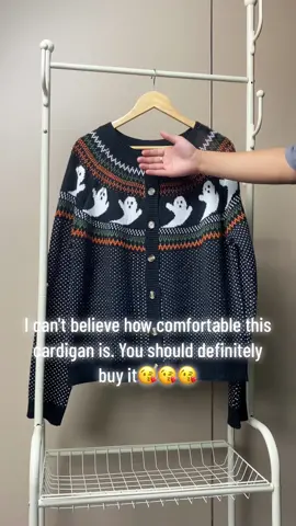 This cardigan is a fashion gem. Its soft, cozy material hugs you gently. The design is stylish and unique, adding charm to any outfit. Versatile in matching, it's perfect for all occasions. Truly a must-have! I love it and you will too. 😍🧥 #cardigan #sweater #clothes #womenswear #comfortable #fall #Falloutfits #Earthtone #summergames #fallfreshness #TikTokMadeMeBuyit #spotlightfinds #spotlightfashion #fypage #dealsfordays #giftfromtiktokshop #tiktokshop #halaratiktokshop #fashiontiktok #tiktokshopbacktoschool #falldealsforyou #stockholmstyle 