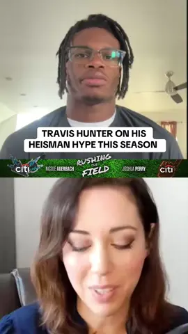 For Travis Hunter, the Heisman isn’t top of mind. He just wants to continue playing his game. #cfb #travishunter #colorado #footballtiktok #interview 