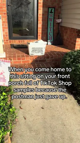 I’ll have to leave the postman some snacks and water next time. He’a been running packages to my house almost everyday. #contentcreator #tiktokshopaffiliate #freesamples #tiktokshopsample #content #contenttips #tiktokshoptips #funny 