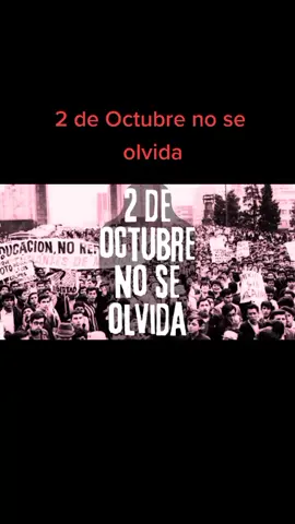2 de Octubre no se olvida... #2deoctubrenoseolvida  #mexico68  #tlatelolco68 #amigos #gobierno