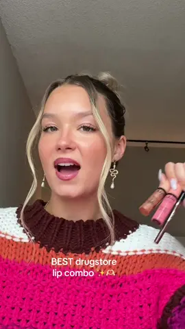drugstore lip combos >>> @revlon lip liner in chocolate &  @NYX Professional Makeup butter gloss in crème brûlée & bring the bling ✨ #lipcombo #drugstoremakeup #drugstore #drugstorelipcombos #bestlipcombo 