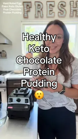 This could easily be made Keto or Paleo friendly by using monk fruit, erythritol or coconut sugar as your sweetber and/or coconut milk or almond milk for a dairy-free version! Who would have thought that you could make a delicious and healthy protein packed chocolate pudding using hard-boiled eggs?! #healthysnack #sugarfree #keto #ketorecipes #ketolife #ketodessert #healthyliving #paleodiet #paleofriendly #worksnack #creatorsearchinsights  