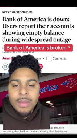 If you bank with them, any updates?#bankofamerica #banks #news #trending #fyp 