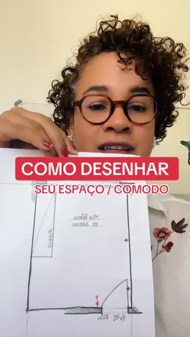 Parte 8: Como desenhar a planta/baixa do seu comodo. #reforma #casa #baixocusto #empreendedorismofeminino #foryourepage #fy #viraltiktok 