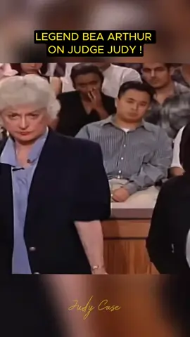 Short video of the legendary Bea Arthur in Judge Judy's trial #judge #judgejudy #judgejudyepisodes #courtcase 