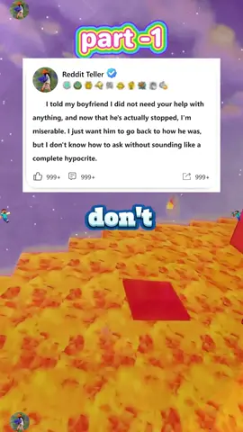 I told my boyfriend I did not need your help with anything, and now that he's actually stopped, I'm miserable. I just want him to go back to how he was, but I don't know how to ask without sounding like a complete hypocrite. #foryou #foryoupage #fyp #reddit_tiktok #redditstories #reddit #redditstorytime #reddittrending #askreddit #storytime #storytelling #story #shortstory 