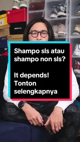 Shampo sls atau shampo non sls? It depends! Tonton selengkapnya Kebetulan kulit kepala saya sensitif jadi pake @Bonvie Haircare  #fyp #shampo #rambut #rontok #drtirta 