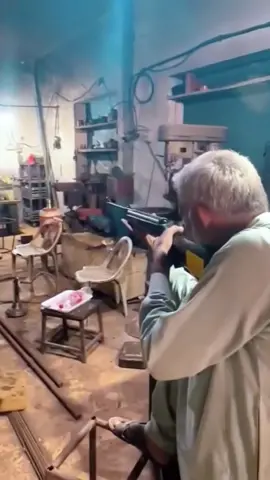 Amazing Process of Making High Pressure Air Gun By 60 Years Old Man #gun #airguns #amazing #viral #foryou