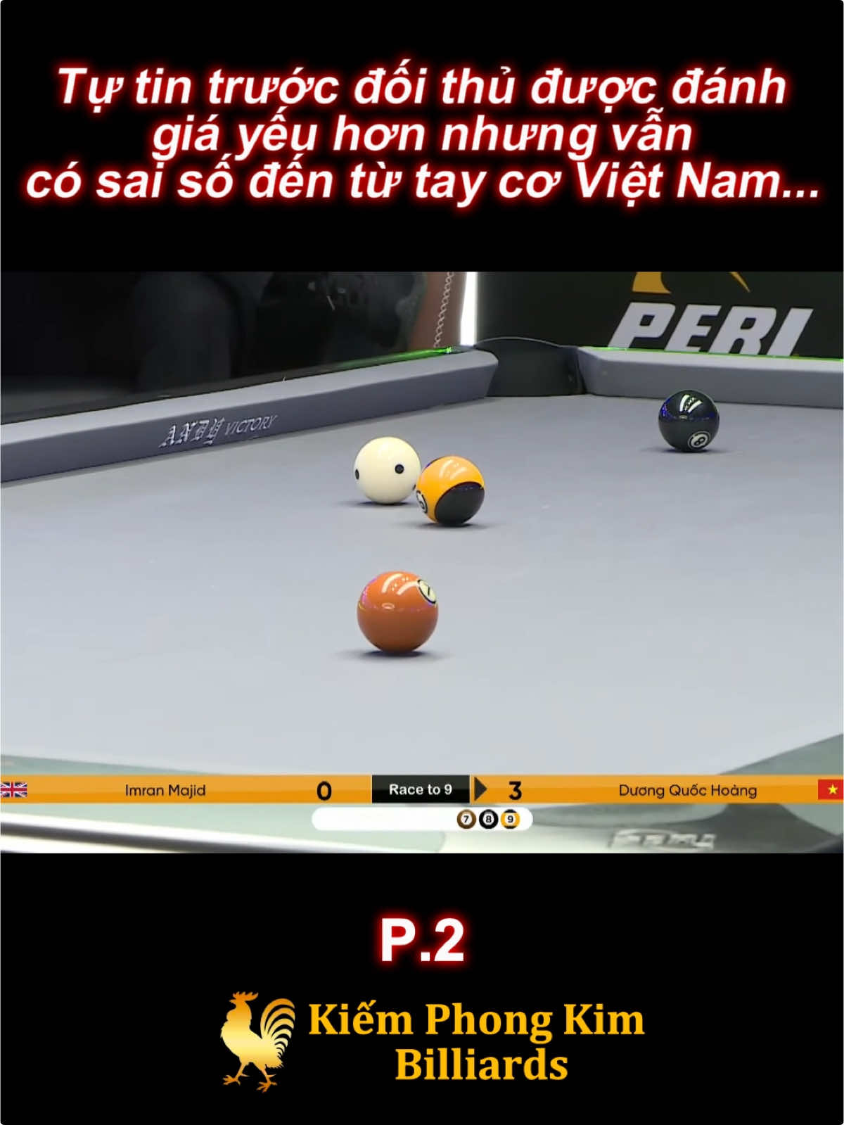 Sai số đáng tiếc đã đến với cơ thủ người Việt Nam... #duongquochoang #hoangsao #hoangsaohoa #billiard #billiards #kiemphongkimbilliards #sports #vietnam 