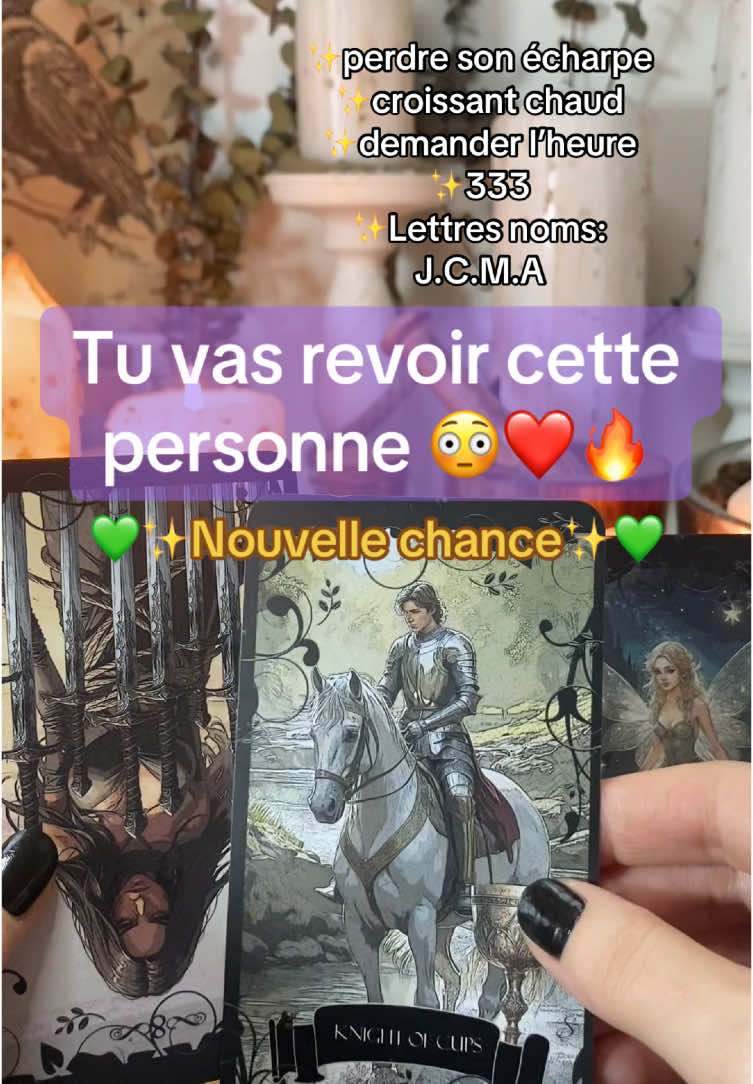 🔮Tirage Tarot Sentimental : gros choc, tu vas retrouver un crush du passé #tiragesentimental #cartomancie #tiragedecarte #tarot 