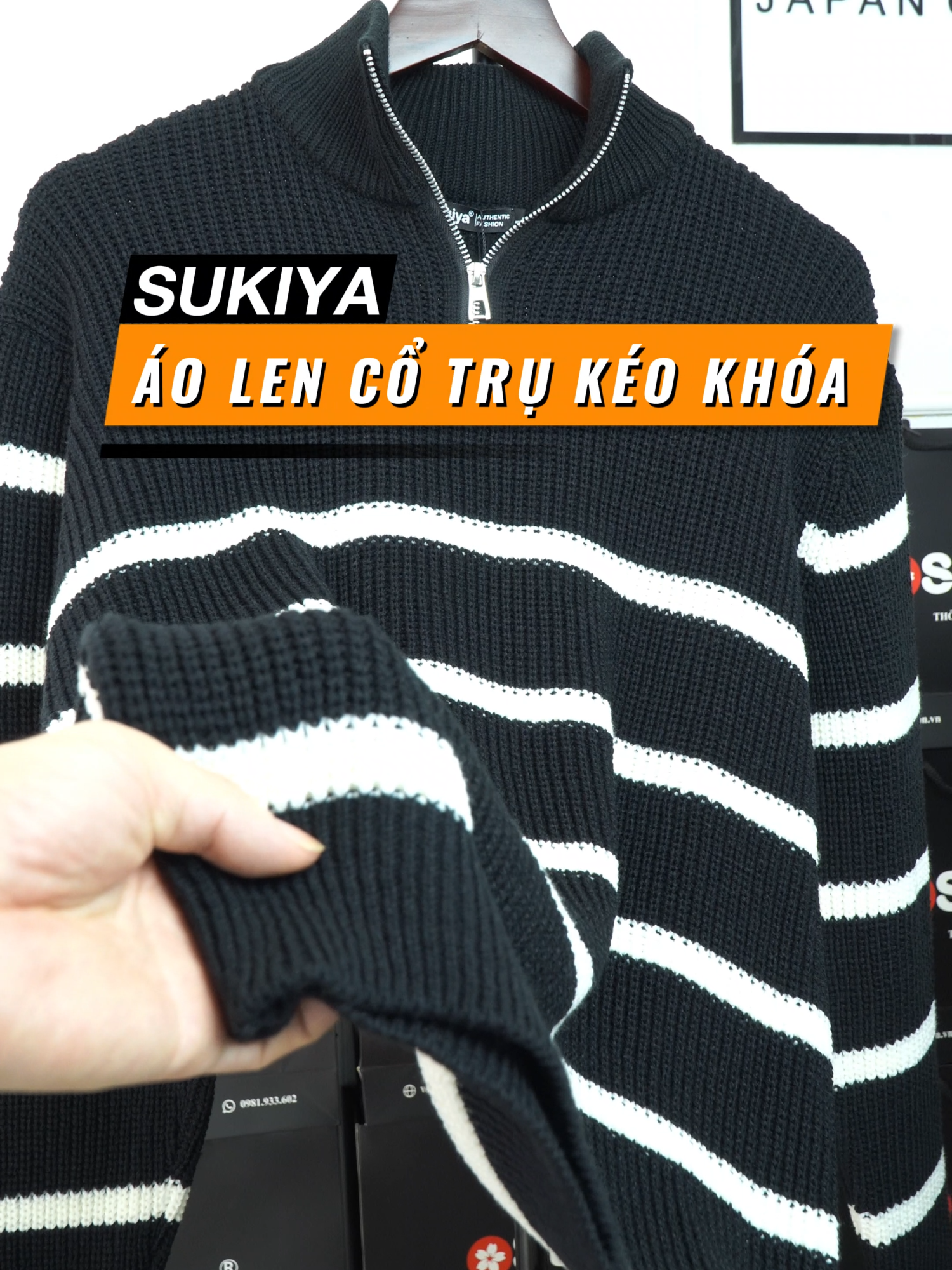 Áo Len Nam Kéo Khóa Cổ bẻ SUKIYA, Kiểu Dáng Classic Sang Trọng AL81 (TẬP 45) #sukiya #sukiyafashion #xuhuong2024tiktok #aolen #aolensukiya #aolennam #lennam