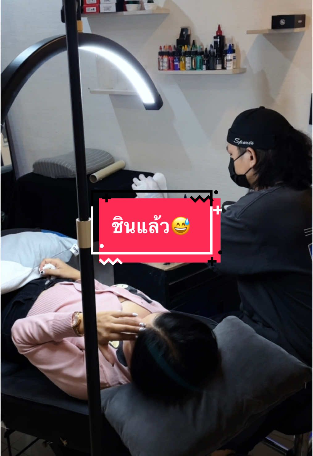 ชินแล้ว😅#ciiyotattoo #tattoo #ออกแบบรอยสัก #สักลาย #tiktoktattoo #tattoos #ผู้หญิงสักลาย #รอยสัก 