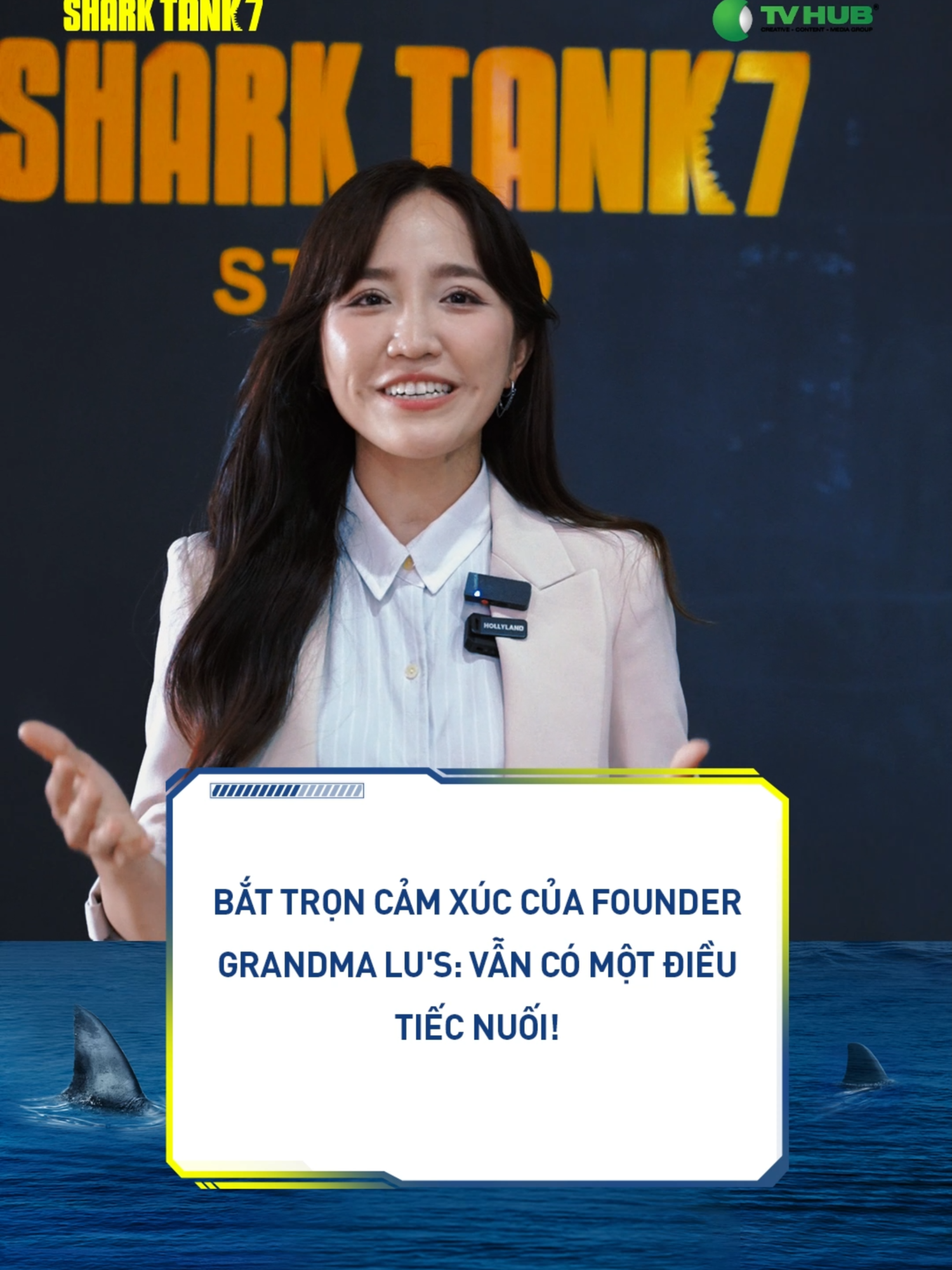 Bắt trọn cảm xúc của Founder Grandma Lu's: Vẫn có một điều tiếc nuối! #sharktankvietnam7 #tiktokgiaitri #foryou