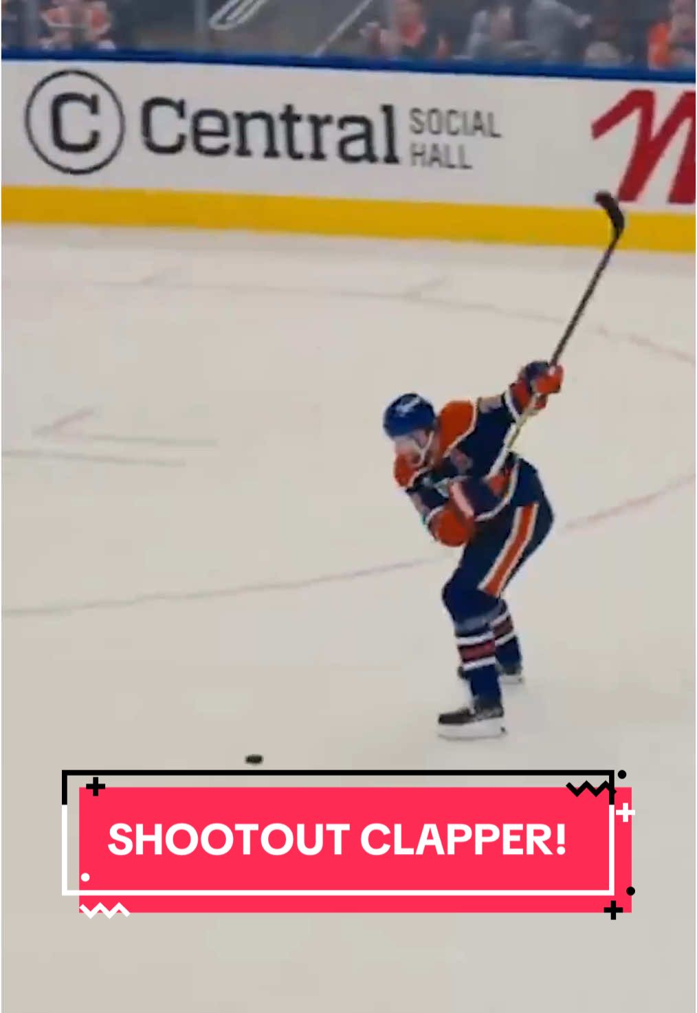 Leon Draisaitl with the clap bomb for the win. 👏 💣  (🎥: @Edmonton Oilers) 