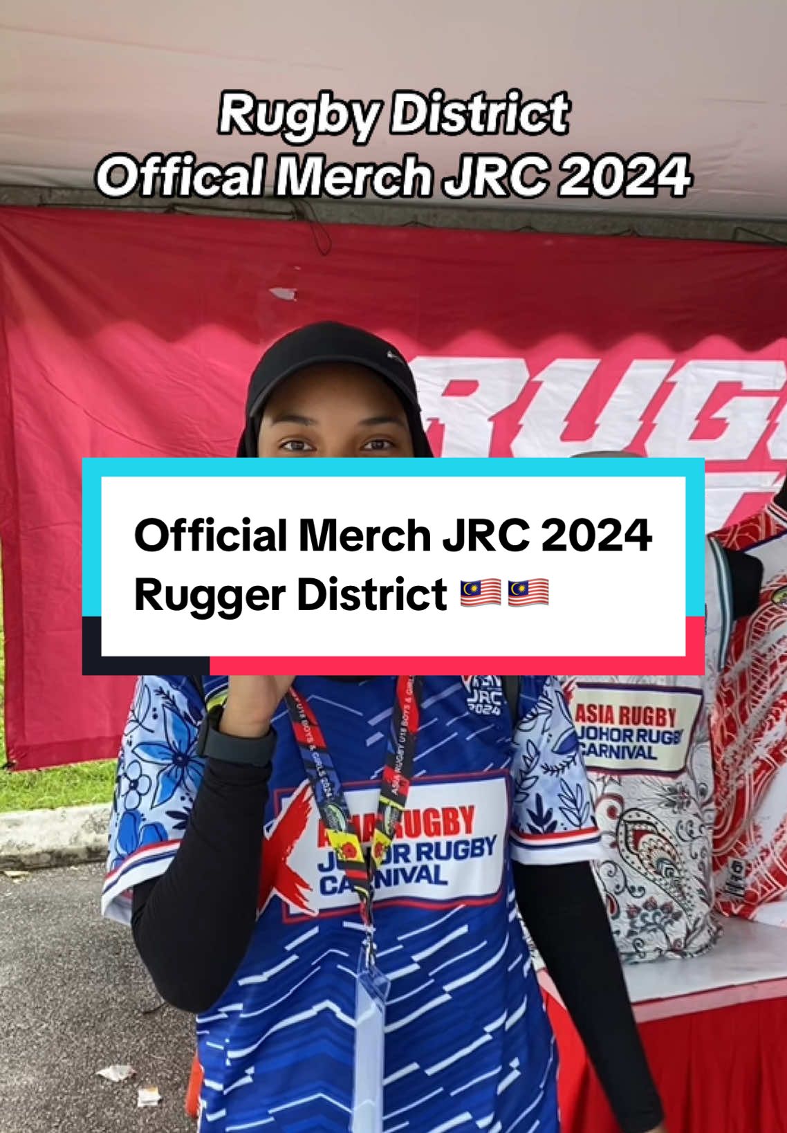 Cari baju Kejohanan atau tempahan baju? Boleh datang ke booth @RUGGER DISTRICT semua design cantik cantik tau❤️ #jrc2024 #johorrugbycarnival #ragbijohor #ragbimalaysia #ragbi #ragbionline #johor #ragbionline #stadiumragbi #ragbipadu 