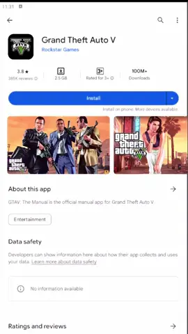 GTA 5 Mobile 😳😳 best game for multiplayer #gta #gta5 #gtav #supra #fy #fyp 