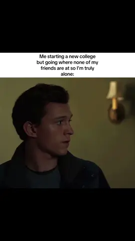 It does suck that im not at the same college with my friends and it feels so off but its okay 