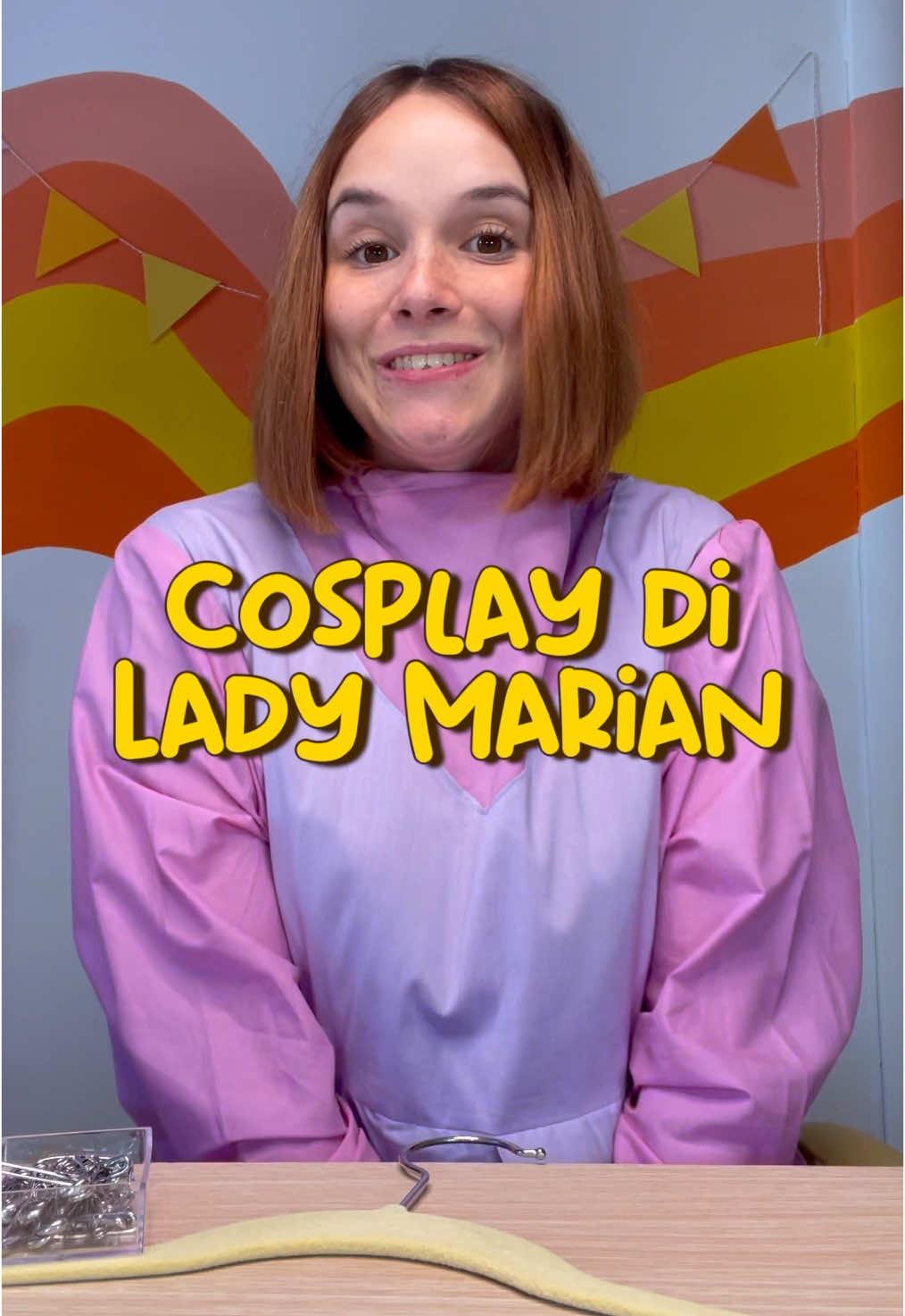 Come sto?🥹 #romics #disney #ladymarian #robinhood #cosplay 