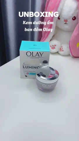 Kem dưỡng ẩm ban đêm Olay #kemduongam #duongam #skincare #chamsocda #olay #unboxing #xuhuongtiktok #fyp #viral 