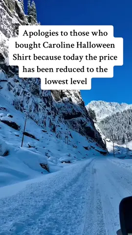 Apologies to those who  bought Caroline Halloween  Shirt because today the price has  been reduced to the  lowest level