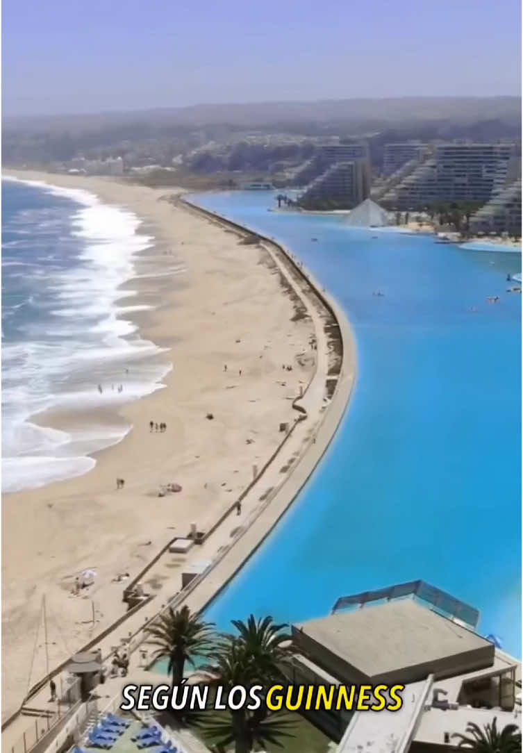 La piscina mas grande del mundo esta en Chile 😳 