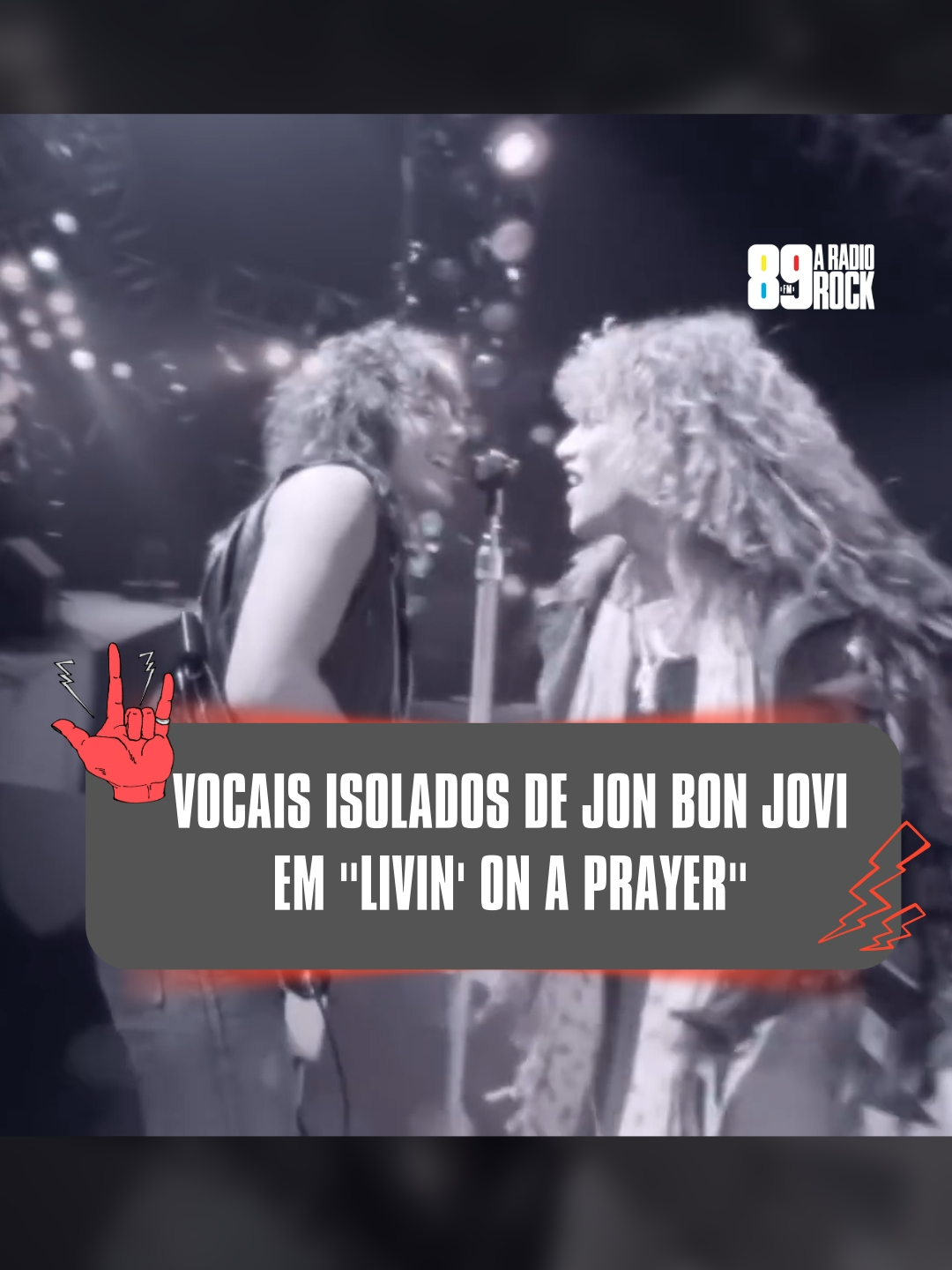 VOCAIS ISOLADOS DE JON BON JOVI EM 