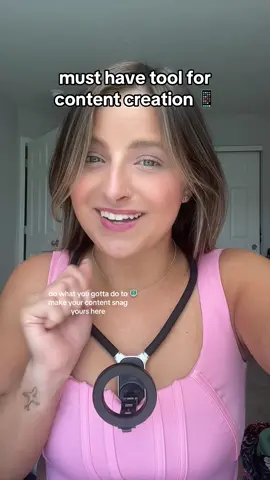 just creator things 🙃📱#contentcreation #neckmount #neckmount #tiktokthings #tiktokshop #tiktokshopfinds #creatorsearchinsights 