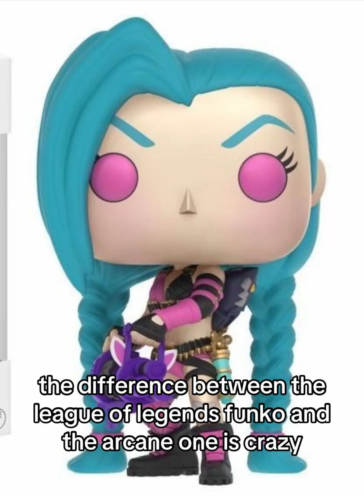 #JINX | she pale af tho i saw someone say she was rhe same color as ekko’s hair😭😭 #arcane #arcanefunko #arcaneleagueoflegends #jinxarcane #jinxarcaneleagueoflegends #leagueoflegends #leagueoflegendsarcane #leagueoflegendsjinx #arcanenetflix #fortnite 