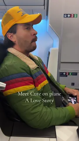 Who do YOU get weird with!? #plane #travel #flirt 