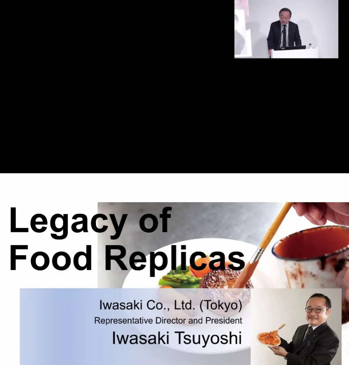 I had the opportunity to meet this third generation grandson of the original Founder of Japanese food replicas in person but was feeling tired & went livestream instead. He has been in the business for  50+ years. The talk was really interesting & I can’t believe apart from the food repica being life size & 3D, it’s also made to the point where no finger prints are on it! The target market wouldn’t be many of the expensive fancy restaurants because they are about the ambiance. Whereas if you entered developed countries, often in Asia that are locals or normal class, they would use food replicas on window displays. Replica food are also used in medical, science & events. On a hi-tech level I like how one can place food onto a special reading scale & it can tell you how nutritious the food is, more than the number of calories it is! . #iwasakitsuyoshi #foodreplica #fakefood #Foodie #london #realisticfood #japanesecukture #art #livestream 