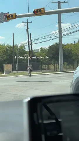 As a circus artist myself, i applaud the commitment to riding in 95°  #respeckt #unicycle #unicyclelife #circuslife #texascheck #georgetowntx 