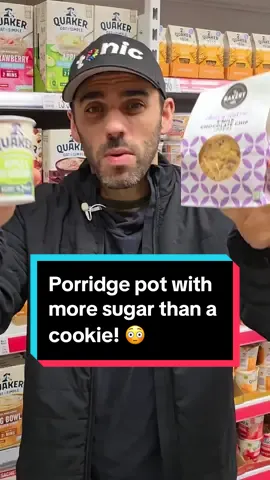 Porridge pot with more sugar than a cookie! 😳