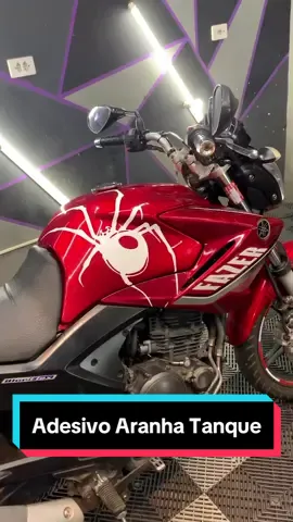Adesivo Aranha Tanque  #adesivo #adesivomoto #adesivos #adesivomotos #adesivosmoto #adesivosmotos #fazer #fazer150 #aranha #adesivoaranha