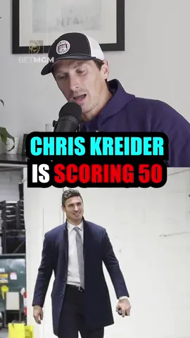 Is Chris Kreider gonna hit the 50 burger mark again? 🥅 #NHL #hockey #podcast #hottake #newyorkrangers 