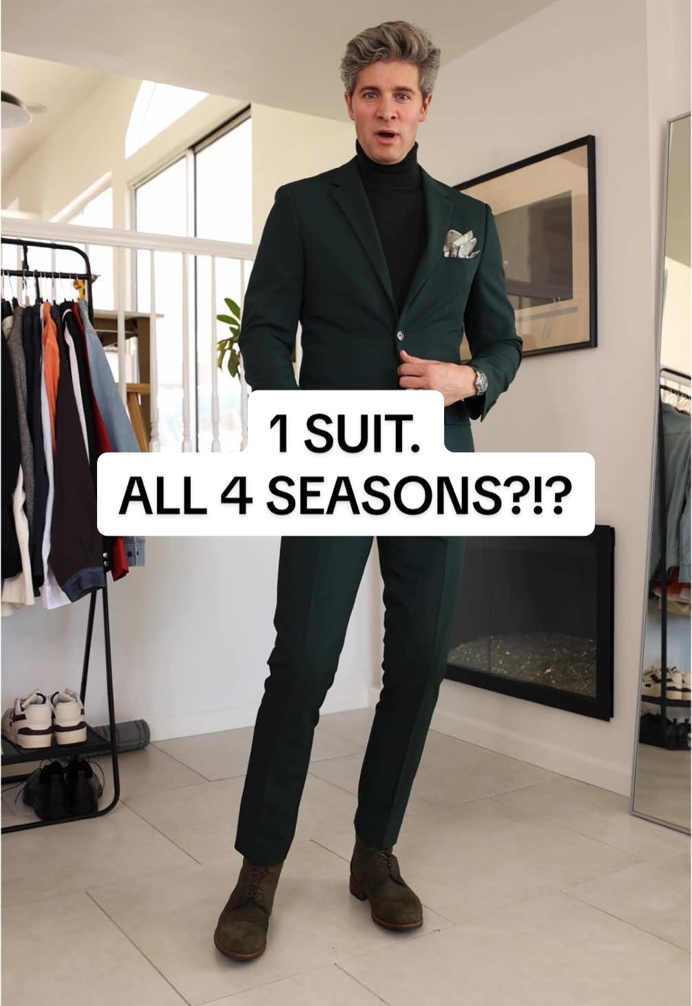 Replying to @rupgmmb one suit, four seasons #suit #outfits #styleinspo 