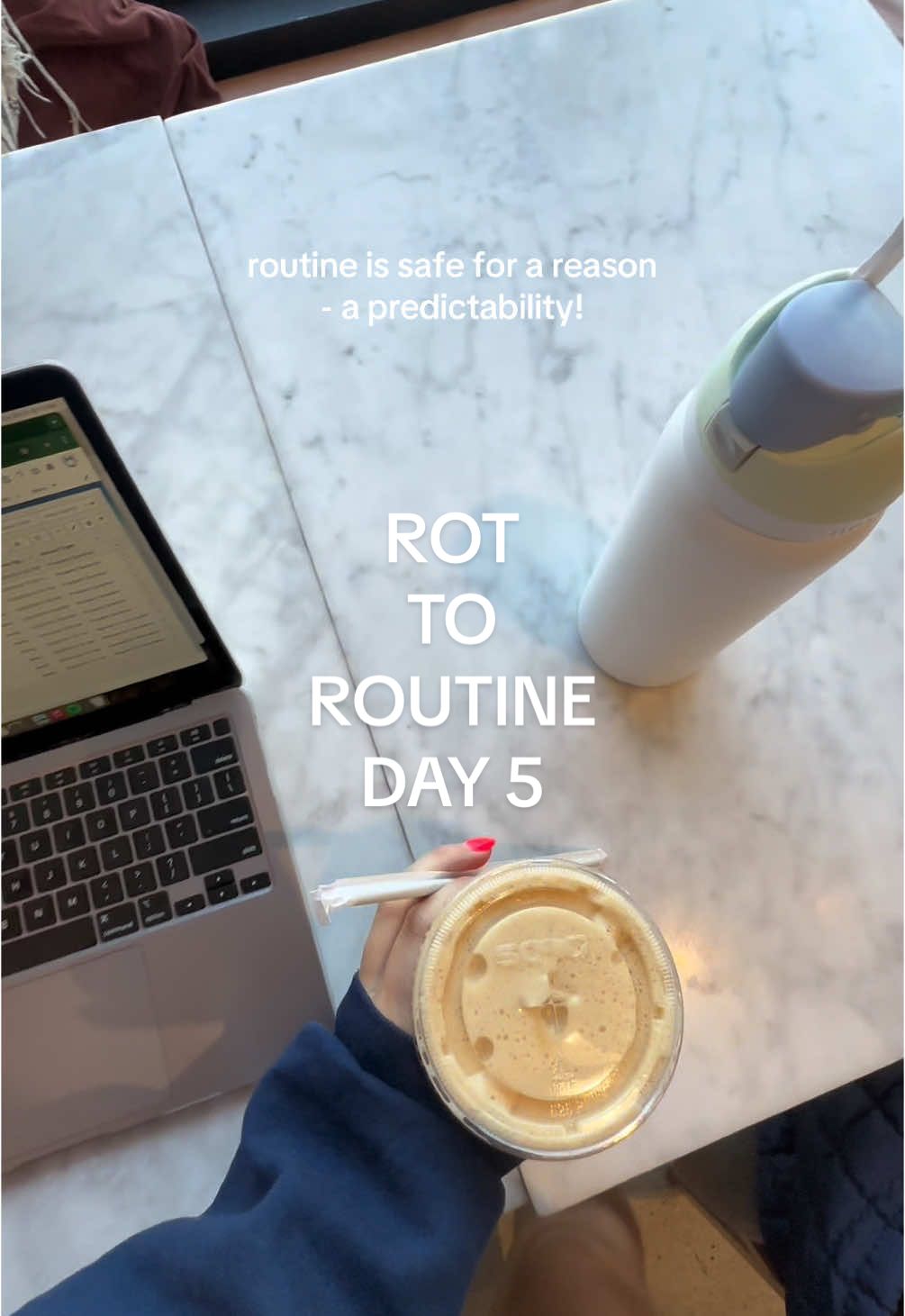 Rot to Routine day five !! Becsuse all things (like routine) lead to bigger things  #RotToRoutine #letsnotrot #grief #divorce #divorce #divorcetok 