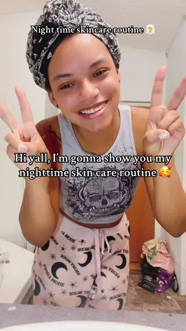 Hey Yall , come hang with me while i show you my night time skincare routine 🧖‍♀️✨ #creatorsearchinsights #nightroutine #skincareroutine #viral #fypシ #vanicream 