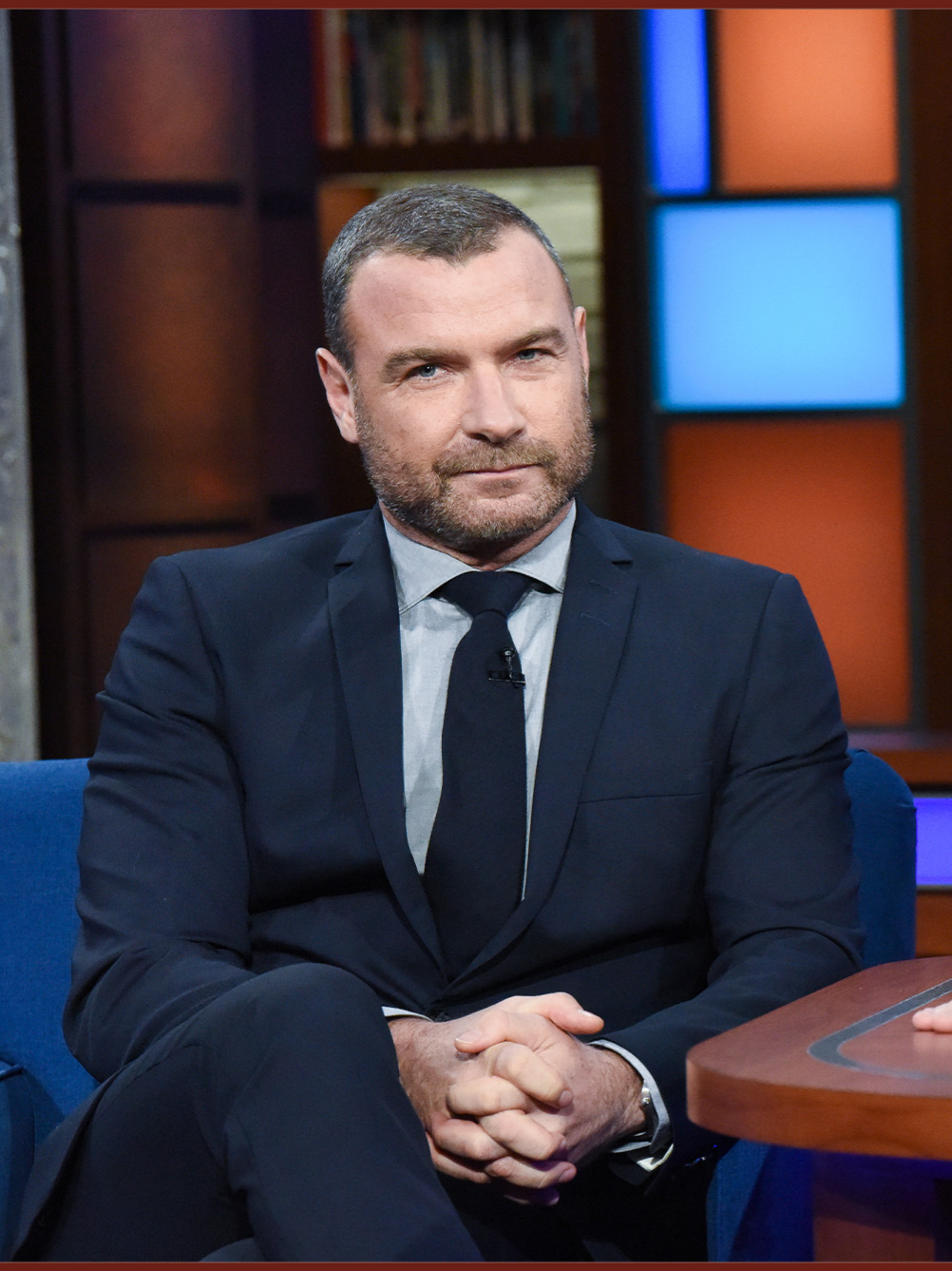 What does 'being wild with a purpose’ mean to you? Let the Birthday boy, Liev Schreiber, know below!  #Colbert #LievSchreiber