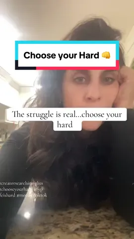 You have to do hard things!  Im dragging but I’m back in it 🤎 #creatorsearchinsights #chooseyourhard #fyp #MentalHealth #MomsofTikTok 