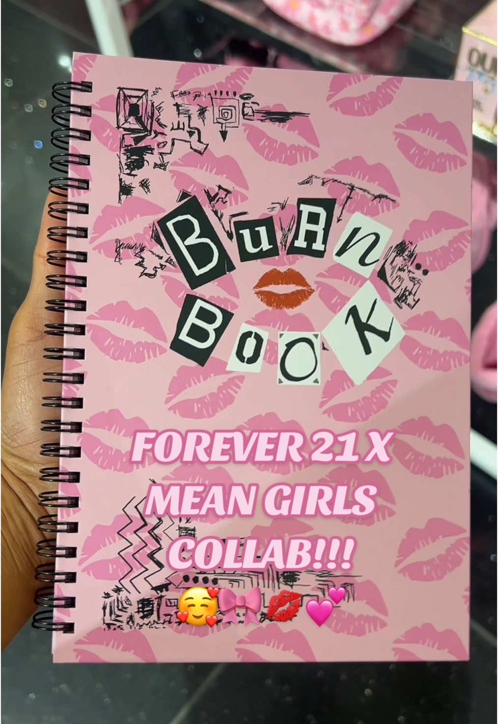 I need like a Burn Book album or something of that nature 🥰 lol Burn Book, but make it Nice! Lol @FOREVER 21 @Mean Girls  #forever21 #meangirls #juicycouture #shopwithme #shoppingvlog #shoptok #Vlog #comewithme #shopping 