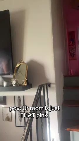 (There is NOT enough pink) The fact that it glows pink is incredible to me #pinkroom #pink #room #RoomTour 