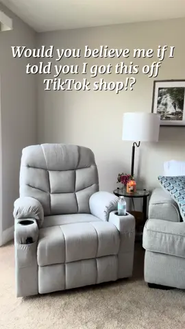 $300 for all of that!? Such a score!! #recliner #tiktok #tiktokshop #YODOLLA #powerlift #heated #vibration #massage #pockets #USBport #cupholder #furniture #fyp #foryou #foryoupage @YODOLLAOfficial @YODOLLA_Home 