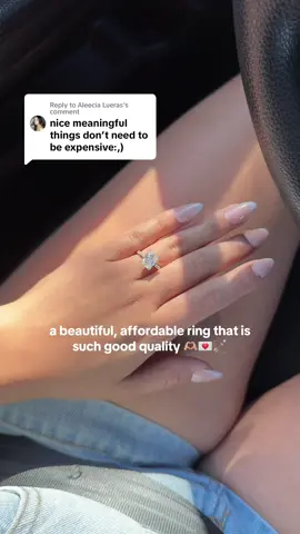 Replying to @Aleecia Lueras been wearing it for months & has never turned my fingers green or tarnished 🤍  #ring #jewelry #falldealsforyou #tiktokshopblackfriday #tiktokshopcybermonday #toptieroctober 