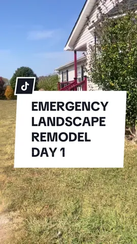Which Stone should we pick?? Emergency landscape remodel day 1 #landscape #landscapedesign #homehomeremodel #DIY #diyproject 