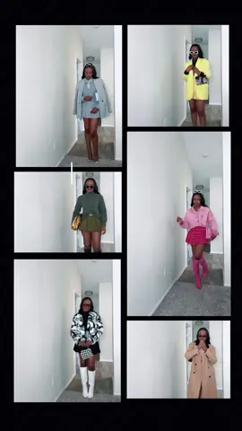 How I’m wearing my skirts this fall 🥰. These are geared towards areas with milder falls, not those 20 degrees places 😭 A reminder that Fall/winter is a great time to play around with shades because there’s so much layering going on!. So don’t be afraid to step outside your comfort zone this Fall/Winter!  Let me know in the comments which outfit is your favorite!