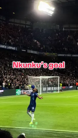 players after nkunku’s goal vs gent #chelsea #chelseafc #cfc #stamfordbridge #conferenceleague #nkunku @Chelsea FC 