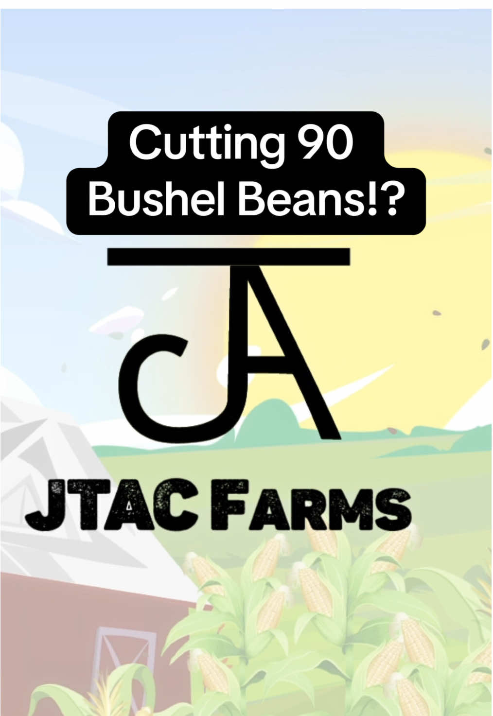 Cutting 90 bushel/acre soybeans!? #fy #fyp #farmtok #agtok #kansas #harvest #johndeere #drought #soybeans 