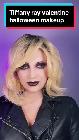 TIffany Ray Valentine bride of chucky halloween look! #brideofchucky #tiffanyray #tiffanyrayvalentine #tiffanyvalentinecosplay #tiffanyvalentineedit #halloweenmakeup 