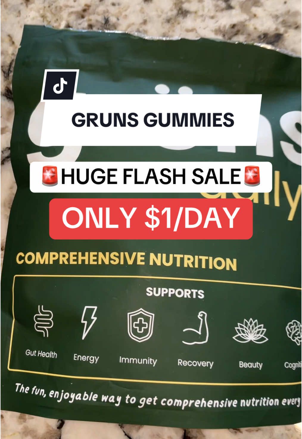 Gruns Gummies are on a massive flash sale deal right now! #grunsgummies #gruns #vitamin #vitamins #SelfCare #falldealsforyou #touchdowndeals #grwm #fall #fallfashion #elevateyourhome #treasurefinds #sunsetsavings #fallfinds #seasonalessentials #fallingforGKA #makecozyhomeaffordable 
